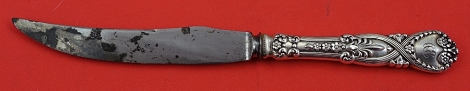 Game Knife bad blade HH WS - Saint James by Tiffany - Sterling - With Monogram